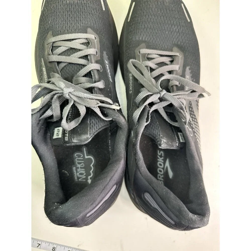 Brooks Adrenaline GTS 22 Men’s Black Sz 14